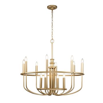 Kichler Capitol Hill KL-CAPITOL-HILL12-PNBR Lustre 12x40 W/E14