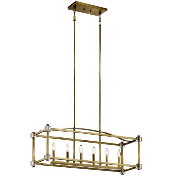 Kichler CAYDEN KL-CAYDEN-ISLE Suspension lumineuse 6x60W/E14