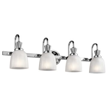 Kichler CORA KL-CORA4-BATH Applique murale 4x3,5W/G9 4x320LM IP44