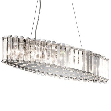 Kichler CRYSTAL SKYE KL-CRYSTAL-SKYE-ISLE Suspension lumineuse 8x3,5W/G9 320LM IP44