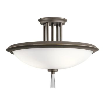Kichler DREYFUS KL-DREYFUS-SFOZ Lampe de plafond 3x60W/E27