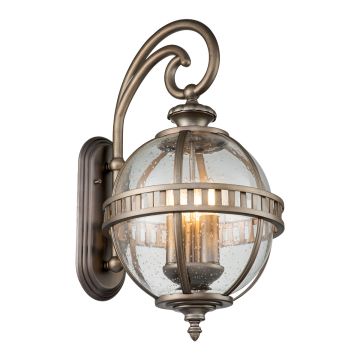 Kichler Halleron KL-HALLERON-2M-BU Applique murale 3x60W/E14 IP44
