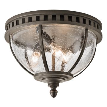 Kichler HALLERON KL-HALLERON-F Plafonnier 3x40W/E14 IP44