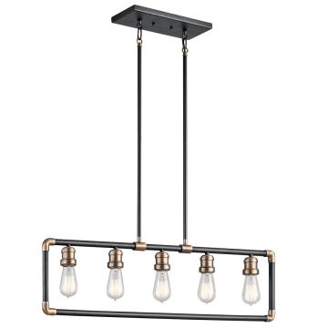 Kichler IMAHN KL-IMAHN-ISLE Suspension lumineuse 5x60W/E27