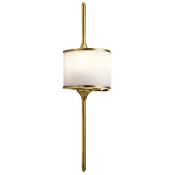 Kichler MONA KL-MONA-S-NBR Applique murale 2x3,5W/G9 320LM IP44