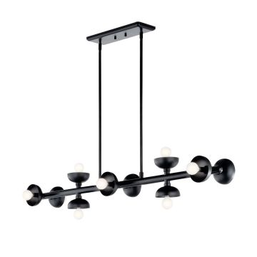 Kichler Palta KL-PALTA-LP10-BK Suspension lumineuse 10x40W/E14 IP20