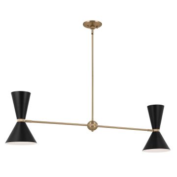 Kichler Phix KL-PHIX-2-LINEAR-CBB Suspension lumineuse 4x40W/E27 IP20
