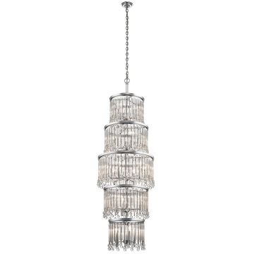 Kichler Piper KL-PIPER-18P-PC Lustre 18x60W/E14