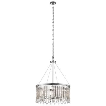 Kichler Piper KL-PIPER-6P-PC Suspension lumineuse 6x60W/E14