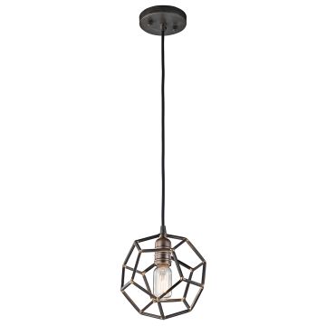 Kichler ROCKLYN KL-ROCKLYN-MP-RS Suspension lumineuse 1x60W/E27