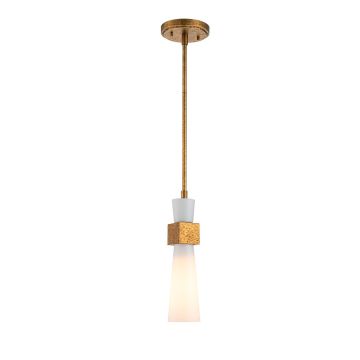Elstead Lighting Kristy KRISTY-MP-DG-OPAL Suspension lumineuse 1x40W/E27 IP20