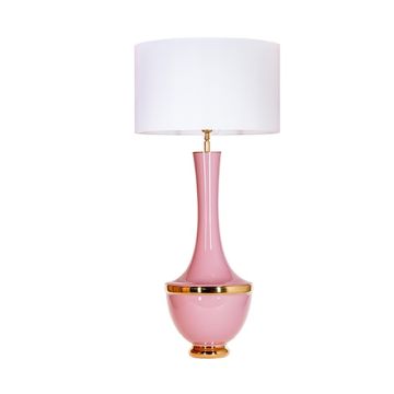 4Concepts TROYA ROUGE L232270302 Lampe de table 1x60W/E27