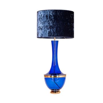 4Concepts TROYA SAPPHIRE L232271318 Lampe de table 1x60W/E27