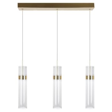 Light Prestige Ambiente LP-1510/3L GD Suspension lumineuse 3x6W/LED 3000K|4000K|6000K 1726lm IP20