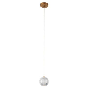 Light Prestige Brillant LP-3303/1P GD Suspension lumineuse 1x5W/LED 3000K|4000K|6000K 410lm IP20