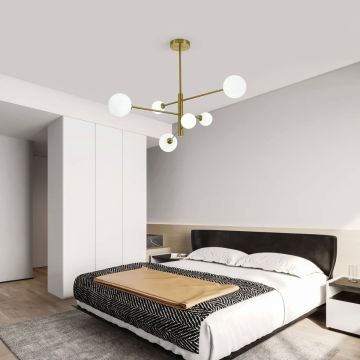 Light Prestige Dorado LP-002/6P Lampe de plafond 6x40W/G9 IP20