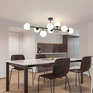 Light Prestige Dorado LP-002/8P BK Lampe de plafond 8x40W/E14 IP20