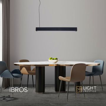 Light Prestige Ibros LP-7001/1P 20 BK-63 18 CCT Suspension lumineuse 1x18W/LED 4000K 1140 lm IP20