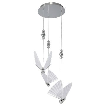 Light Prestige Mariposa LP-1715/3P CH Suspension lumineuse 3x24W/LED 3000K|4000K|6000K IP20