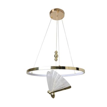 Light Prestige Marissa LP-2515/1P GD Suspension lumineuse 2x33W/LED 3000K|4000K|6000K 3552lm IP20