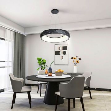 Light Prestige Reus LP-8069/1P LED BK Suspension lumineuse 1x36W/LED 4000K 3240 lm IP20