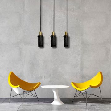 Light Prestige Tirana LP-945/3L BK Suspension lumineuse 3x60W/E27 IP20