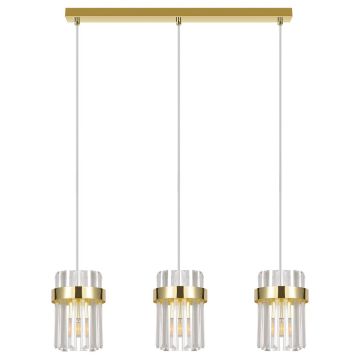 Light Prestige Vetro LP-2910/3L GD Suspension lumineuse 3x10W/E14 IP20
