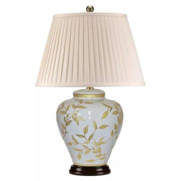 Elstead Lighting Leaves Brown Gold LEAVES-BR-GL-TL Lampe de table 1x60W/E27