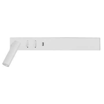 Luces Exclusivas ZARATE LE42221 Applique murale 1x5W+3W/led 3000k IP20 560lm