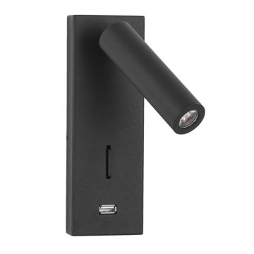 Luces Exclusivas ZARZAL LE42225 Applique murale 1x3W/led 3000k IP20 210lm