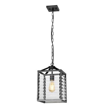 Elstead Lighting Louvre LOUVRE-1P Suspension lumineuse 1x60W/E27