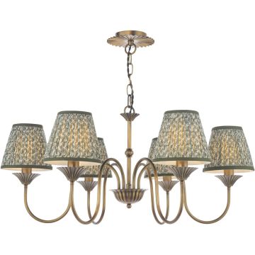 Dar Lighting Lydian LYD0663-EST2624 Lustre 6x40w/E14