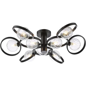 Dar Lighting Lynette LYN4822-03 Lampe de plafond 9x40w/g9 ip20