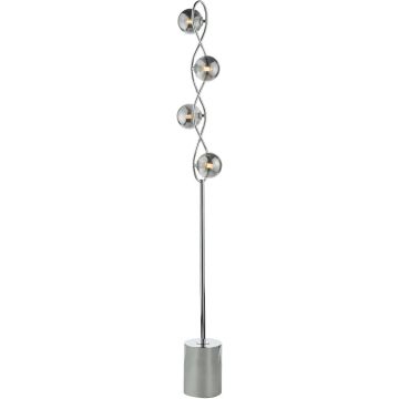 Dar Lighting Lysandra LYS4950 Lampadaire 4x40w/g9
