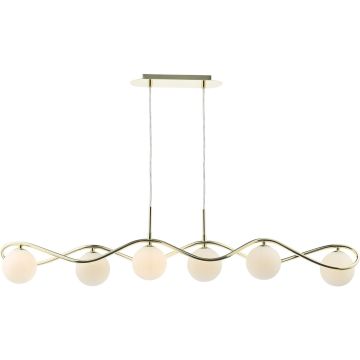 Dar Lighting Lysandra LYS6235 Suspension lumineuse 6x40w/g9