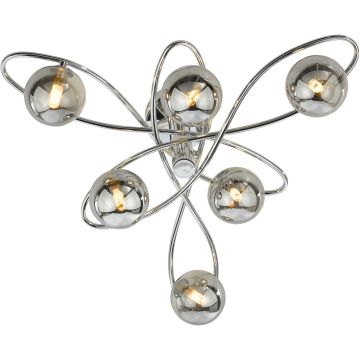 Dar Lighting Lysandra LYS6450 Lampe de plafond 6x40w/g9