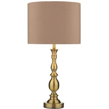 Dar Lighting MADRID MAD4275 Lampe de table 1x60W/E27