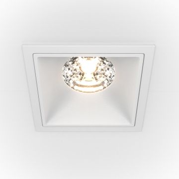 Maytoni ALFA LED DL043-01-15W4K-D-SQ-W Spot encastré 1x15W/LED 4000K 1250LM IP20