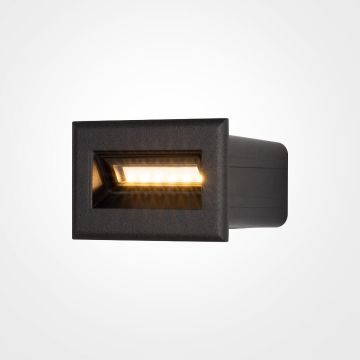 Maytoni BOSCA O045SL-L3B3K Lampe d'escalier encastrée 1x3W/LED 3000K 250LM IP65