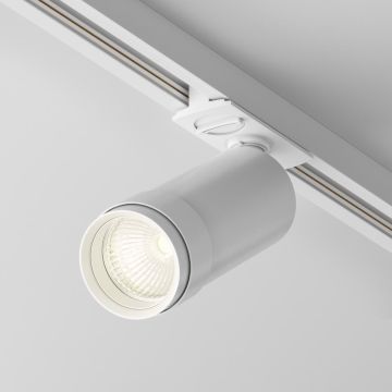 Maytoni FOCUS ZOOM TR021-1-12B3K-Z-D-W Projecteur sur rail 1x12W/LED 3000K 900LM IP20