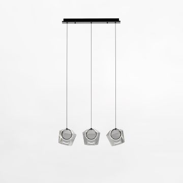 Zuma Line COLORE MD3350B-3BL/C Suspension lumineuse 3x6W/LED 3000k 402lm