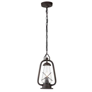 Elstead Lighting MINERS CHAIN MINERS-CHN Suspension lumineuse 1x60W/E14 IP44