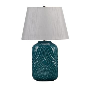 Elstead Lighting MUSE MUSE-TL-TURQSE Lampe de table 1x60W/E27