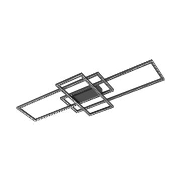 Zuma Line ERVI MX7907-3B-3BT Plafonnier 1x57W/LED 2700K-6000K 6600lm IP20