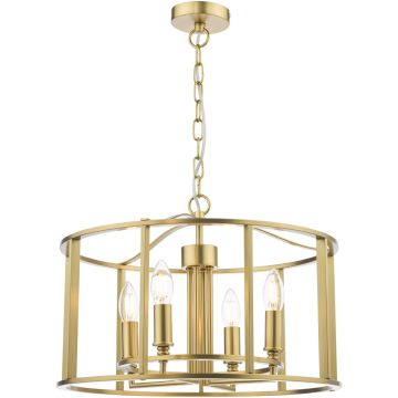 Dar Lighting Myka MYK0463 Lustre 4x40w/e14