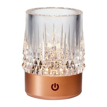 Zuma Line CRYSTAL NHTD-N08-RG Lampe de table 1x1W/LED 3000k 110lm