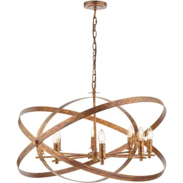 Dar Lighting Nitya NIT0864 Suspension lumineuse 8x40w/e14