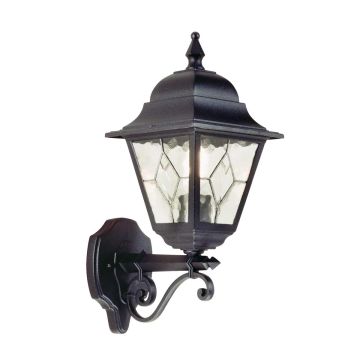 Elstead Lighting NORFOLK NR1-BLK Applique murale 1x60W/E27 IP43