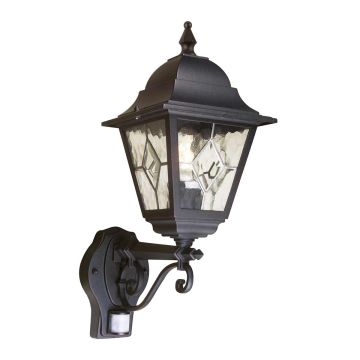 Elstead Lighting SECURITY LANTERS NR1-PIR-BLACK Applique murale 1x60W/E27 IP43