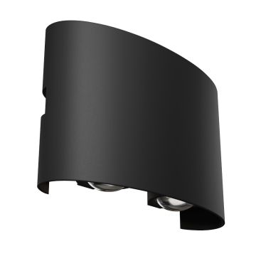 Maytoni STRATO O417WL-L4B3K Applique murale 4x4W/LED IP54
